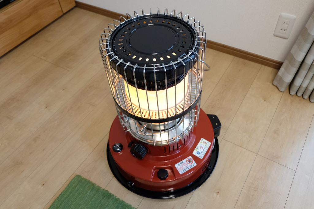 火をつけて上からみたkr-47a