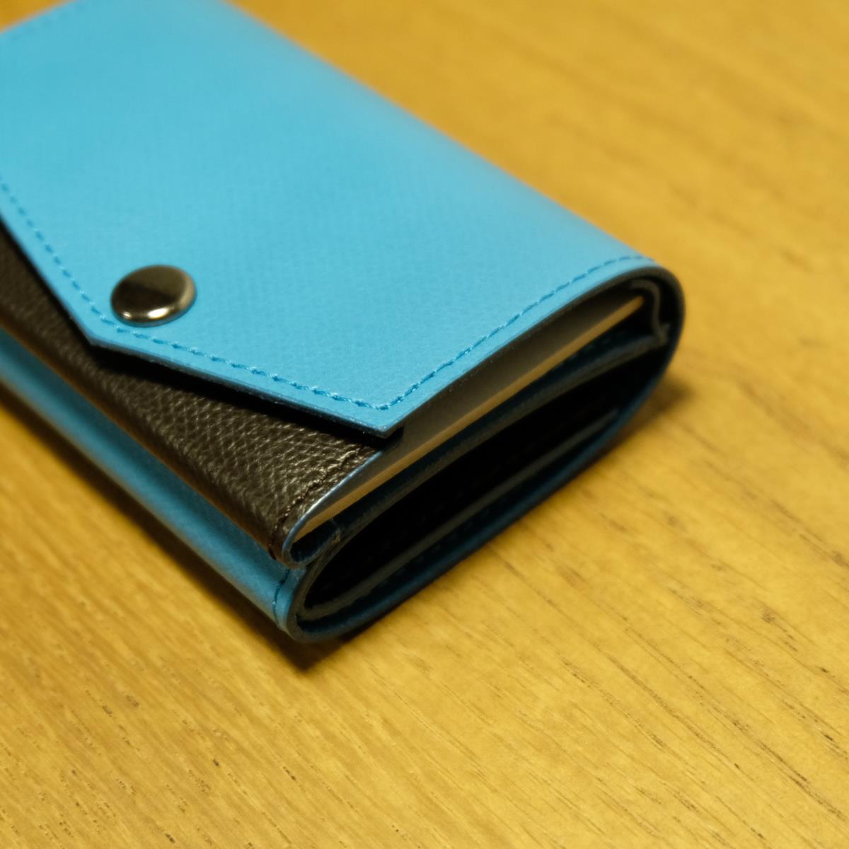 アブラサス小さい財布（ターコイズ・チョコ） | エジサモブログ